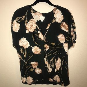 3/$15 A New Day Floral Blouse
